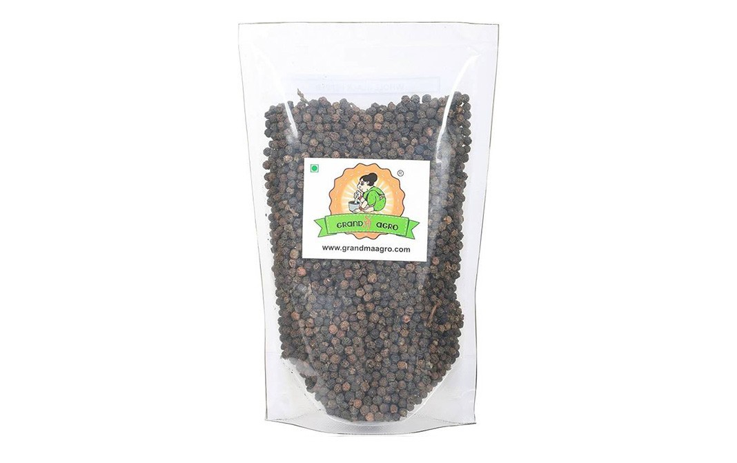 Grandma Agro Whole Black Pepper    Pack  250 grams